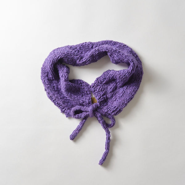 medias oval kerchief / purple