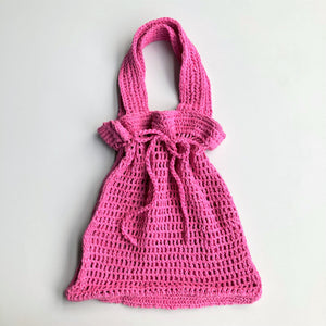 FISHER SQUARE TOTE/ PINK